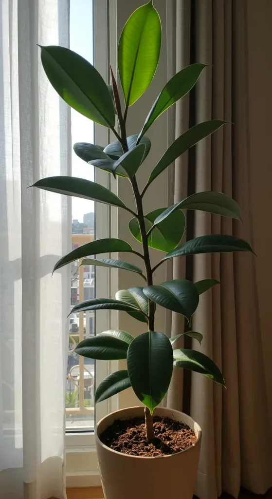 14 Rubber Plant Ficus Elastica Care Tips 2 1. Bright, Indirect Light