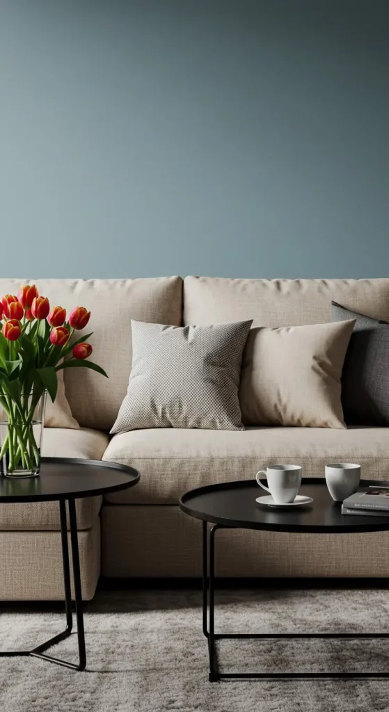 11 Living Room Ideas for Couples 1 1. Cozy Sectional Sofa
