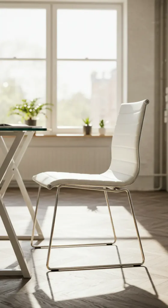 14 Stylish Office Chair Ideas 1 1. Minimalist Modern Chair