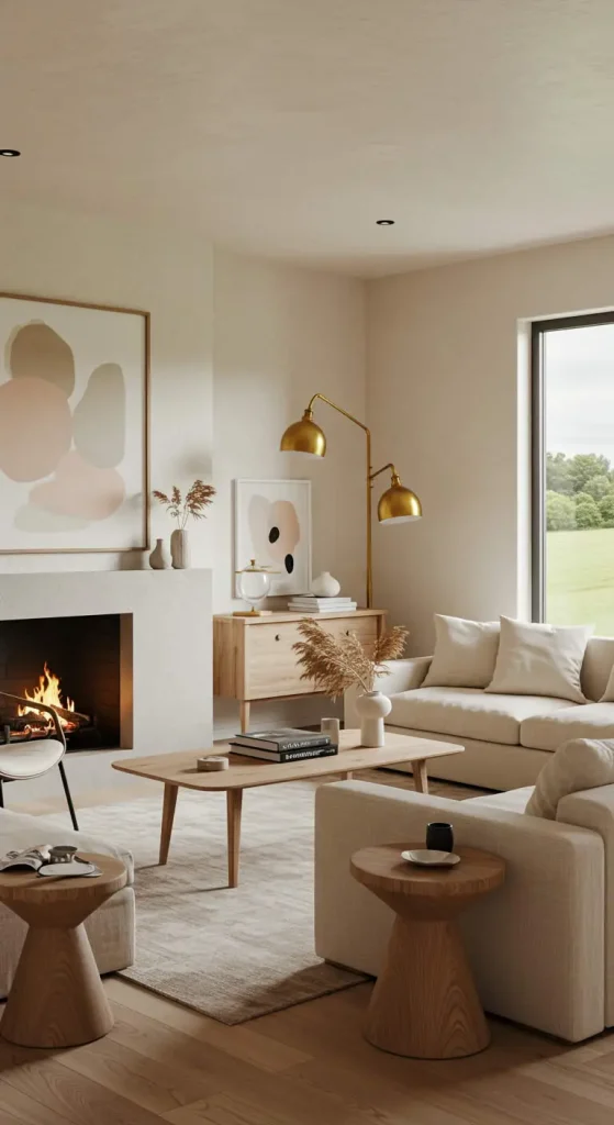 15 Earthy Living Room Decor Ideas 2 1. Neutral Color Palette