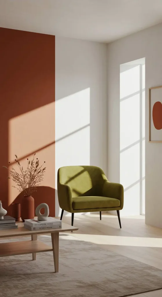 1. Neutral Color Palette with Pops of Earthy Tones