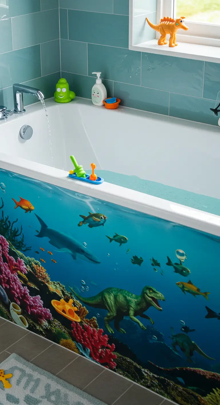 Bathtub Ideas for Kids: 13 Fun and Creative Designs 2 1. Themed Baths for Kids