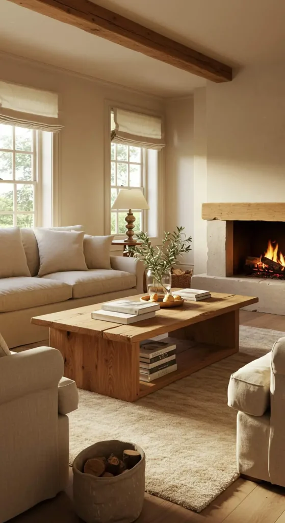19 Cozy Living Room Ideas 1 1. Warm Color Palette