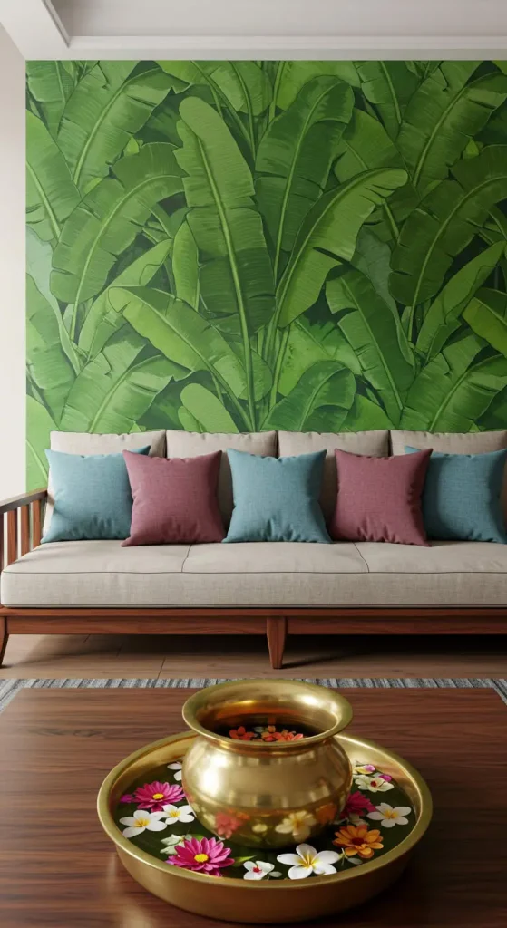 13 Living Room Ideas Indian 10 10. South Indian Ethnic Touch