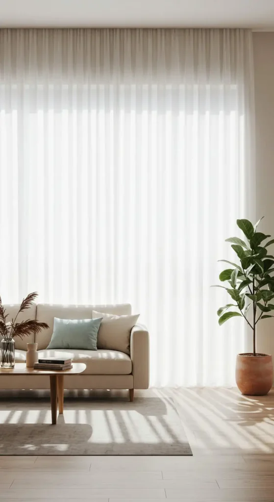 13 Living Room Ideas for Small Rooms 10 10. Use Curtains Wisely