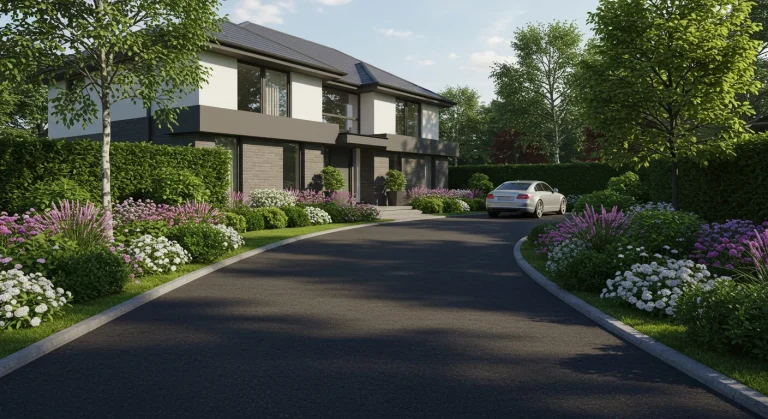 Driveway Entry Landscaping Ideas
