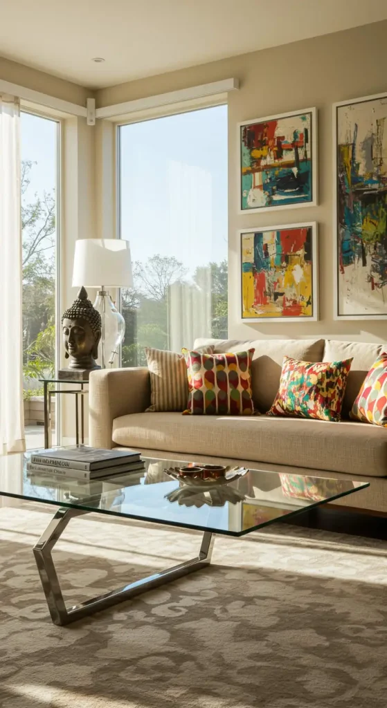 13 Living Room Ideas Indian 11 11. Contemporary Indian Living Room