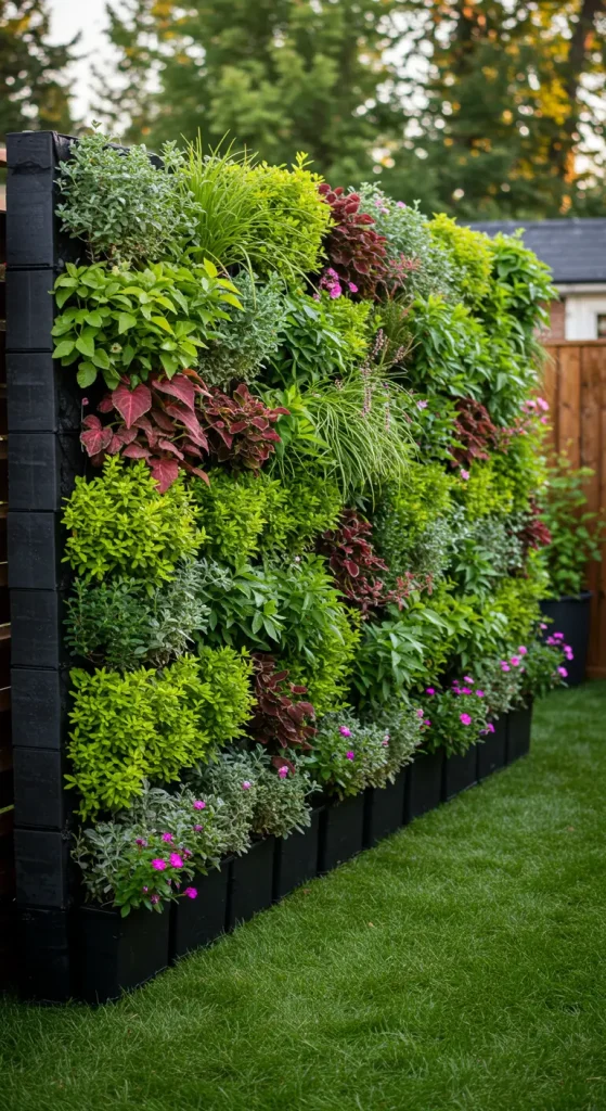 12 Creative Backyard Ideas DIY 8 11. Decorative Privacy Screen