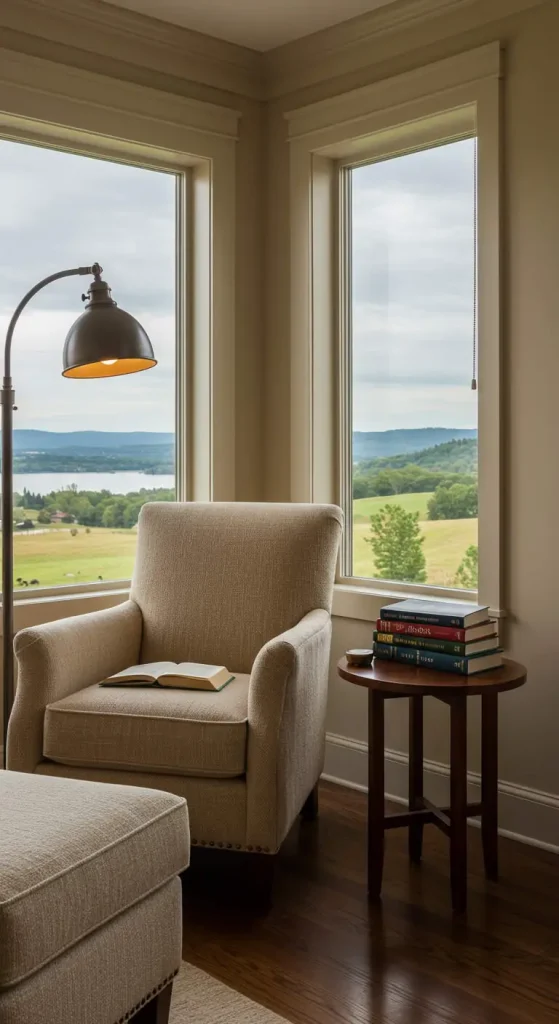 11 Living Room Ideas for Couples 11 11. Shared Reading Nook
