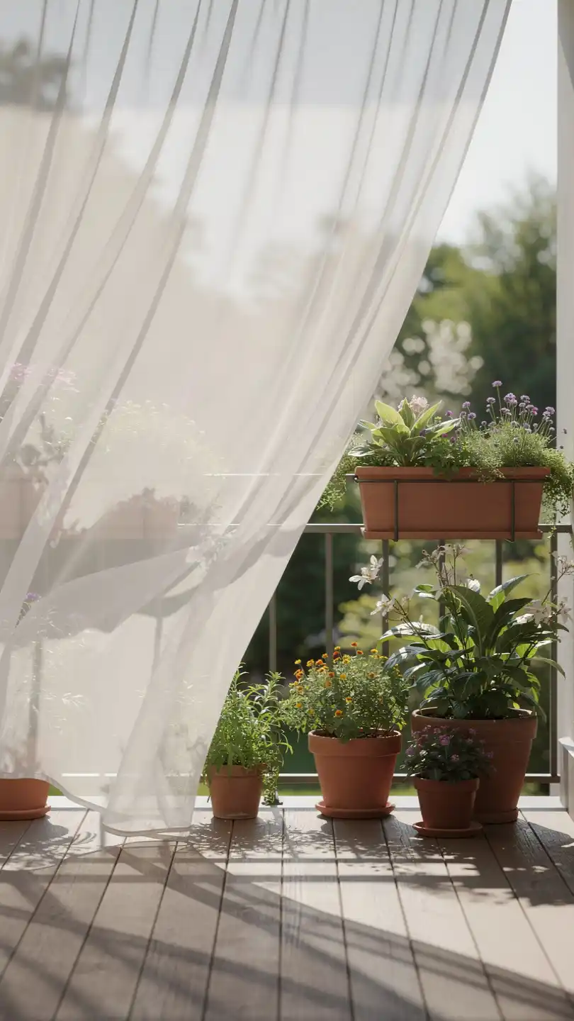15 Genius Front Balcony Ideas That Look Incredibly Expensive 13 13. Canopy Charm