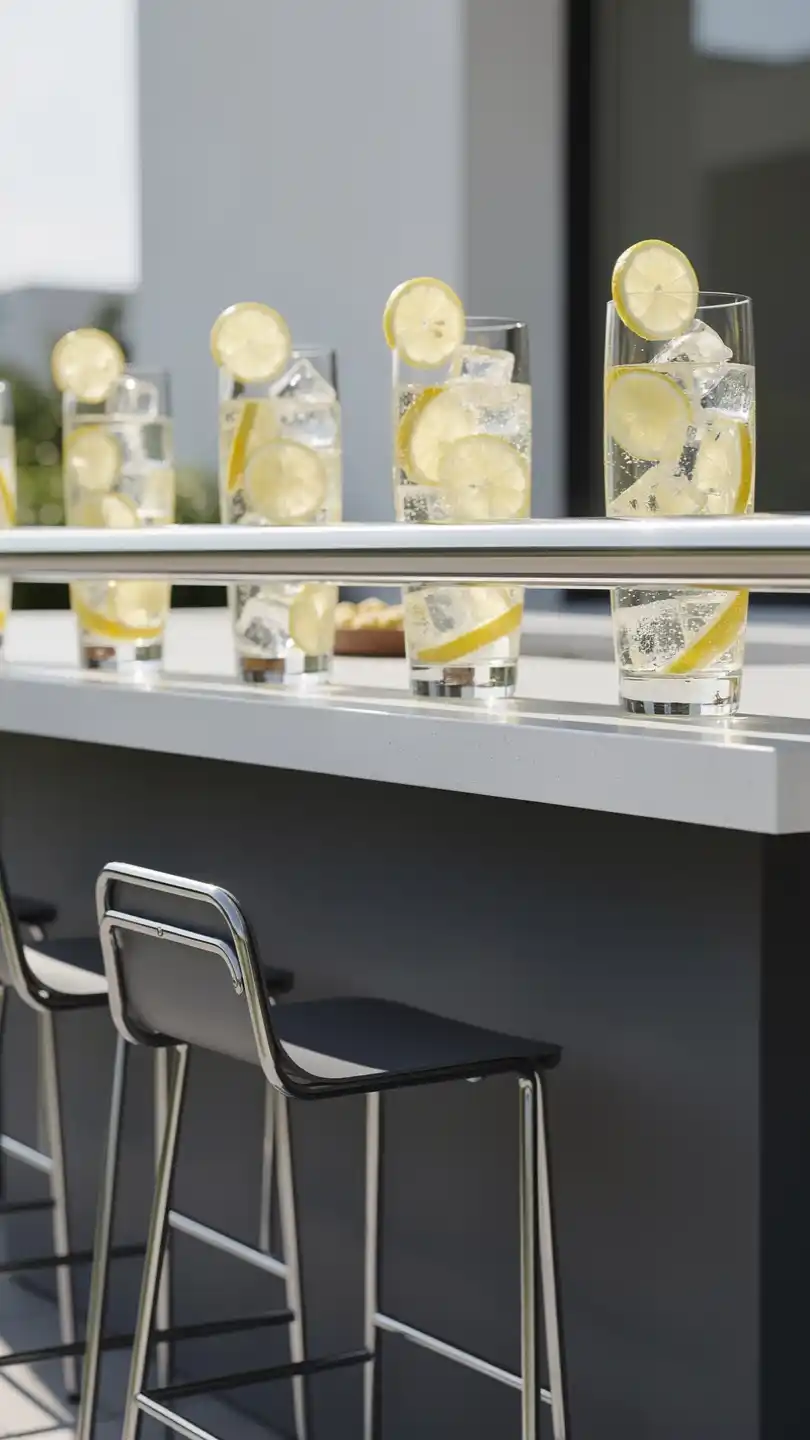 14 Clever Small Balcony Seating Ideas You'll Want To Copy ASAP 14 14. Bar Seating