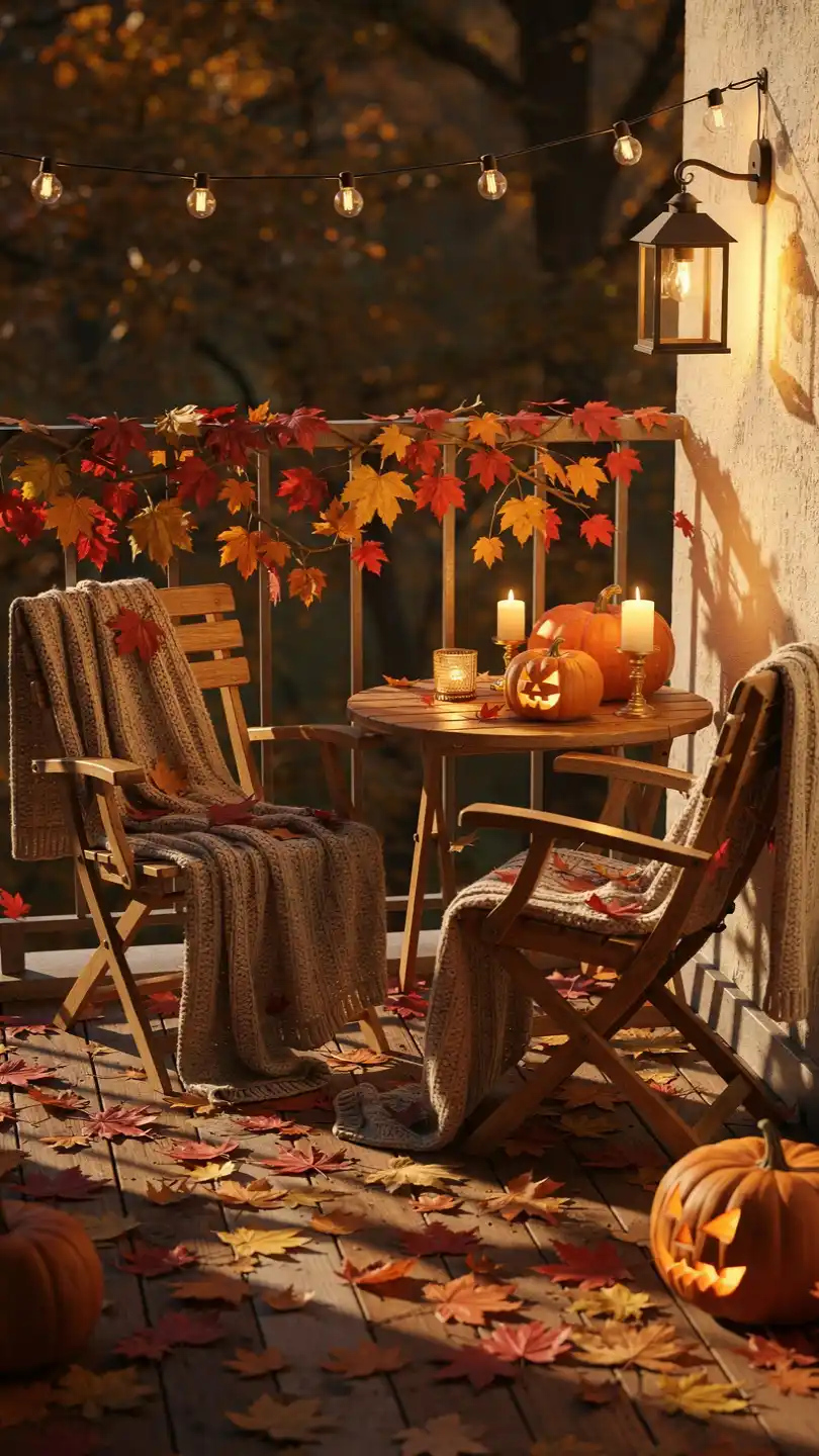 15 Genius Front Balcony Ideas That Look Incredibly Expensive 15 15. Seasonal Decor