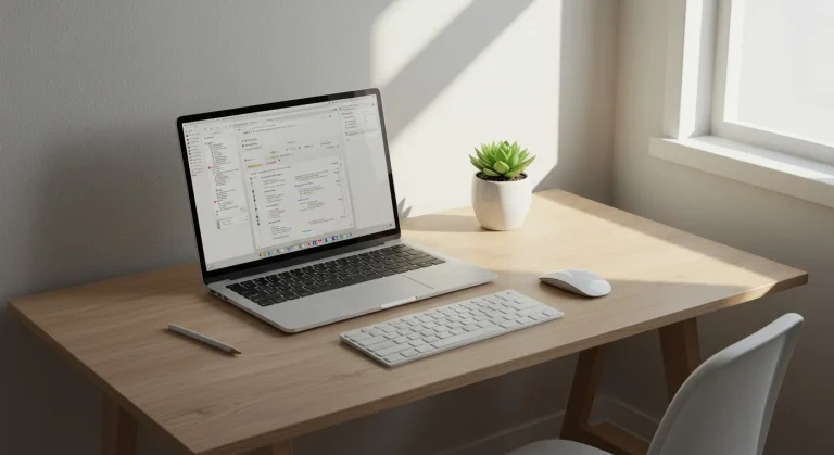 Minimalist Desk Setup