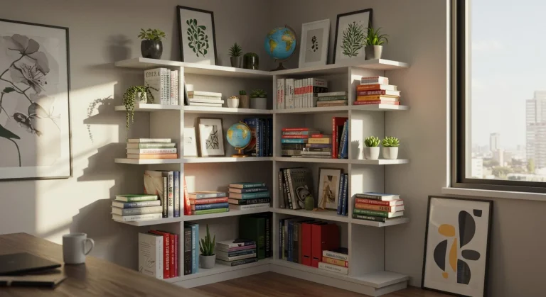 Office Bookshelf Styling Ideas