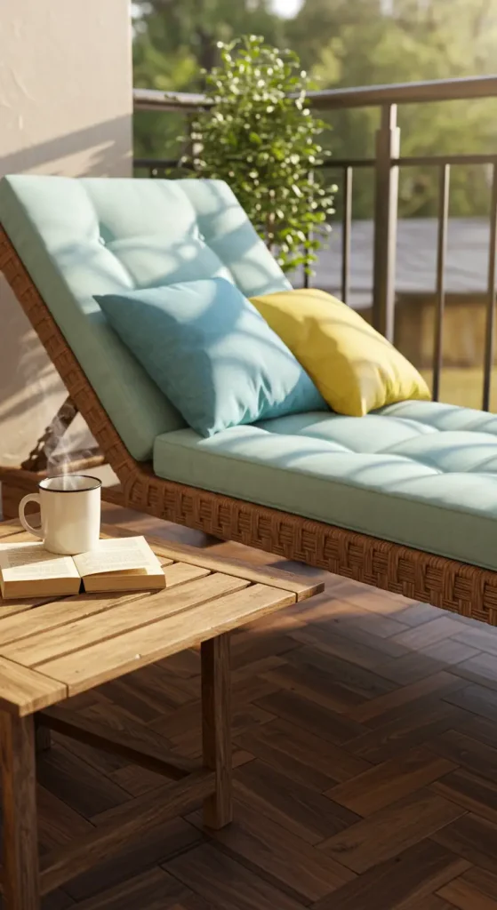 12 Stunning Balcony Design Ideas to Maximize Your Small Space 2 2. Cozy Reading Nook