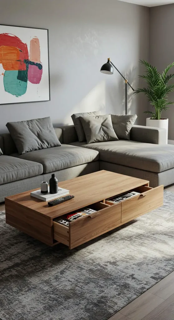 15 Living Room Ideas Minimalist 2 2. Functional Furniture