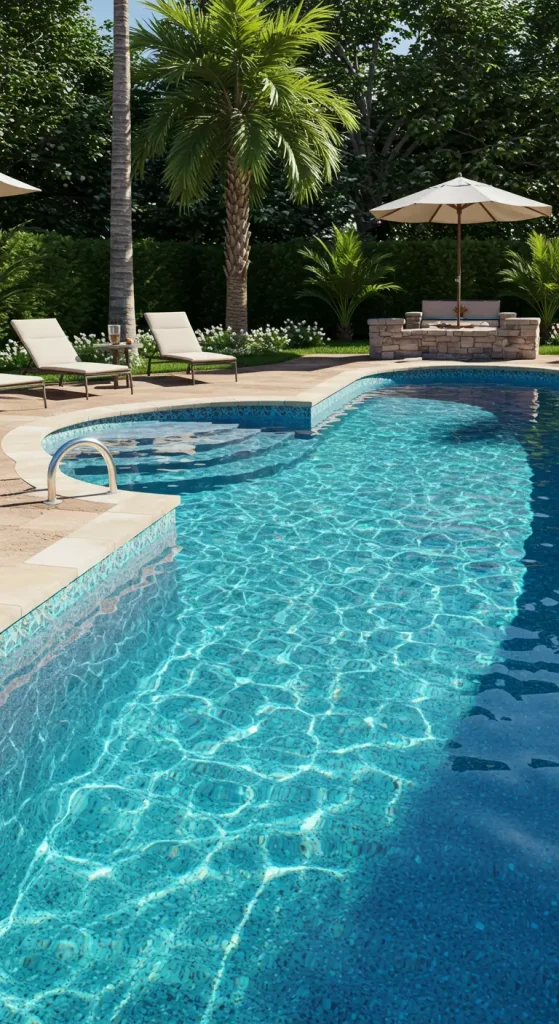 11 Creative Backyard Ideas for Bloxburg 2 2. Miniature Pool Paradise