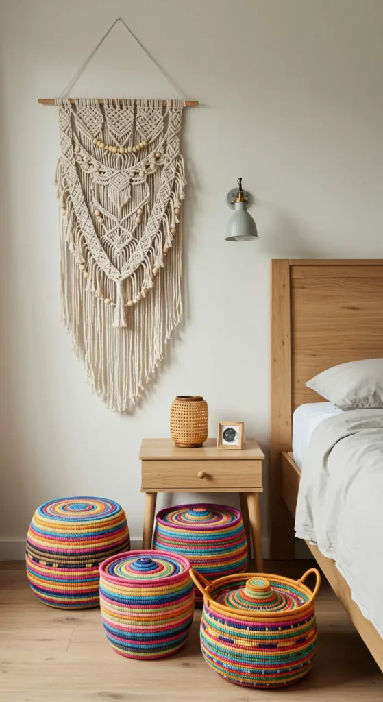 3. Boho Wall Decor for Relaxed Vibes