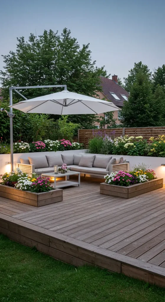 12 Stunning Backyard Decks Ideas 3 3. Floating Decks
