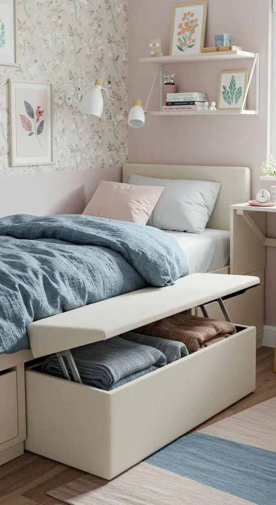 13 Storage Hacks for Small Bedrooms 4 3. Multi-Functional Furniture