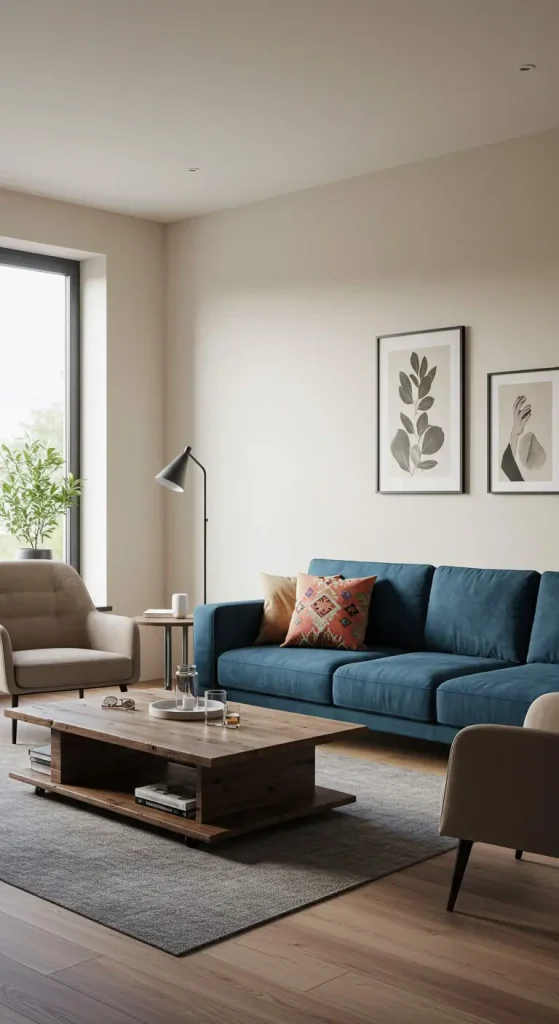 13 Living Room Ideas on ABudget 3 3. Rearrange Your Furniture