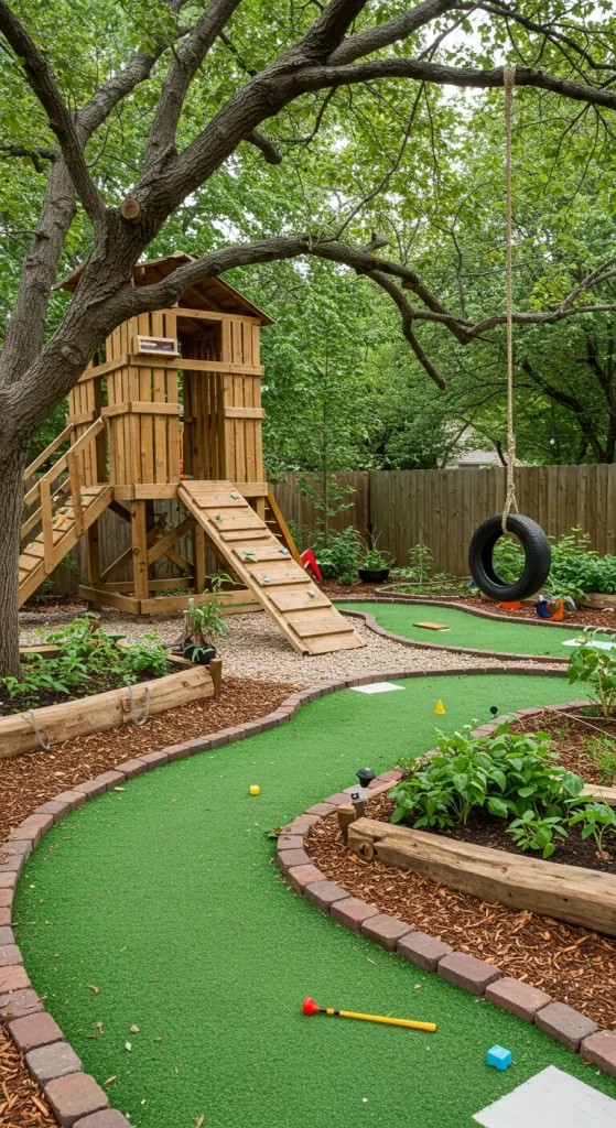 11 Backyard Ideas for Kids 4 4. Backyard Obstacle Course