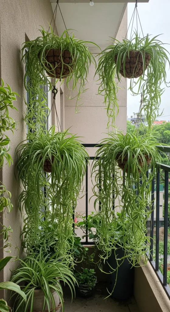 11 Hanging Plants for Balcony 5 4. Boston Fern