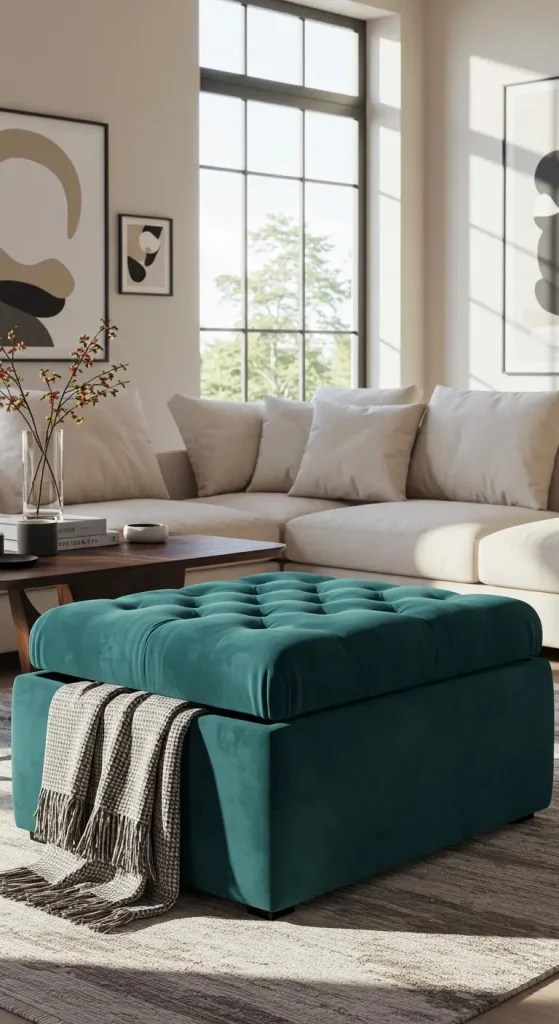 15 Living Room Ideas for Small Houses 5 5. Add Multi-Functional Furniture