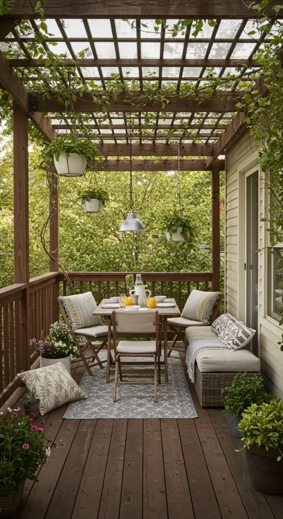 12 Stunning Backyard Decks Ideas 5 5. Covered Decks