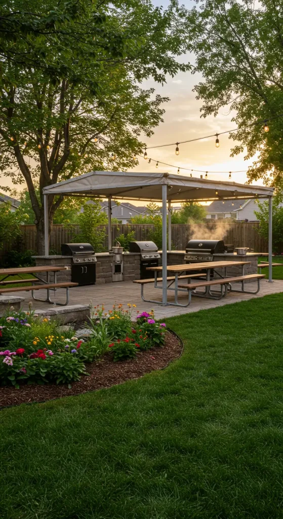 11 Creative Backyard Ideas for Bloxburg 5 6. Modern Outdoor Kitchen