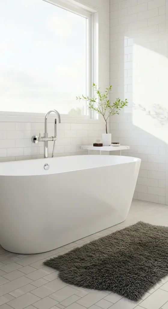15 Modern Bathtub Ideas 6 6. Oval Freestanding Tub