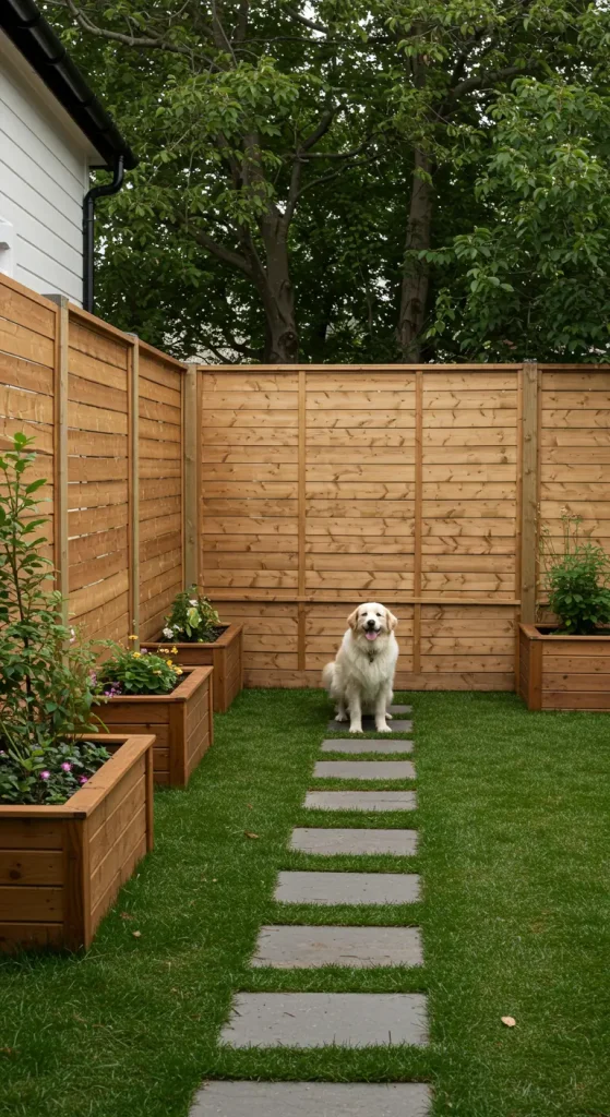 11 Creative Backyard Ideas for Dogs 6 6. Safe Fencing