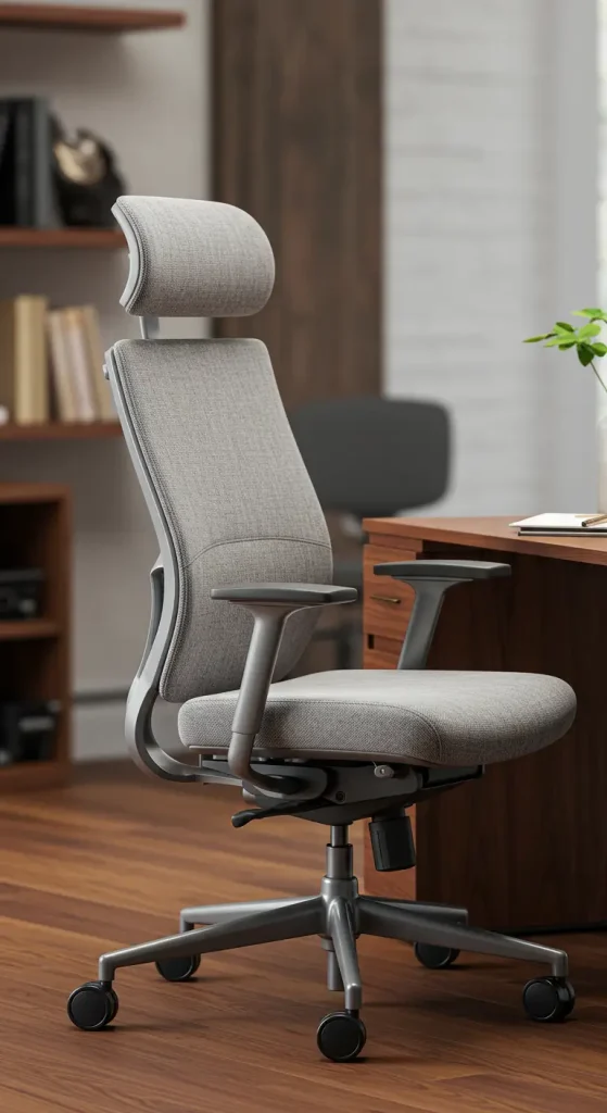 14 Stylish Office Chair Ideas 6 6. The Ergonomic Wonder