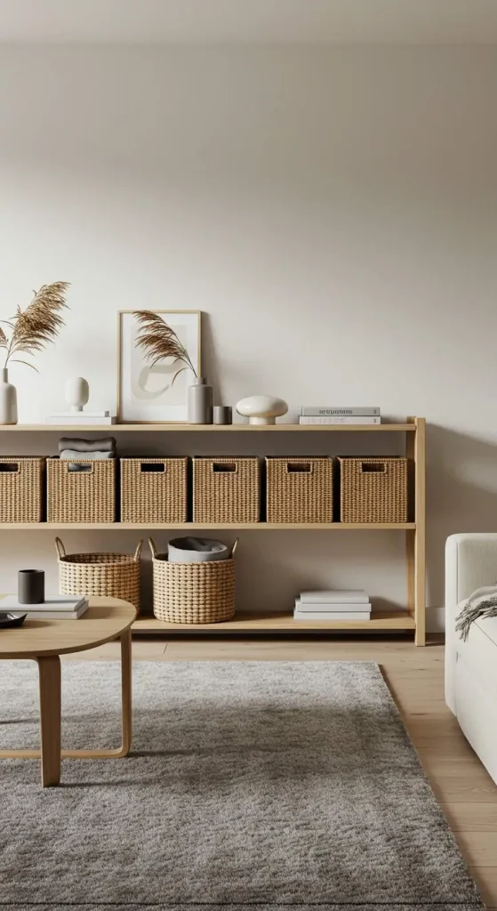 11 Living Room Ideas for Couples 8 8. Smart Storage Solutions