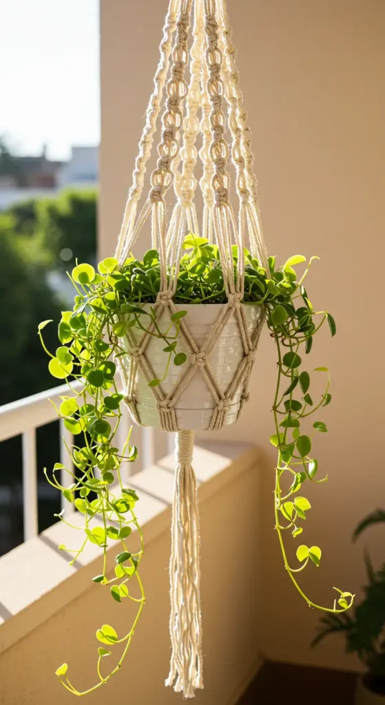 11 Hanging Plants for Balcony 9 8. String of Hearts