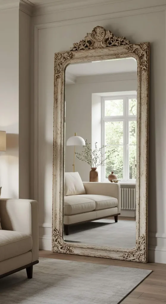 13 Living Room Ideas on ABudget 8 8. Use Mirrors to Create Space