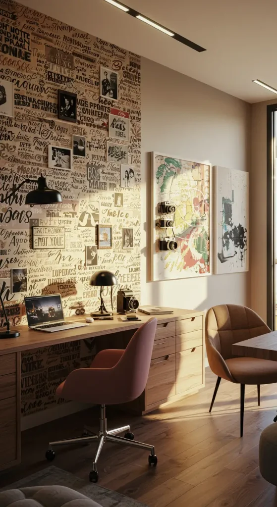 14 Home Office Ideas for Two Couple 10 9. Bring in Personalized Decor