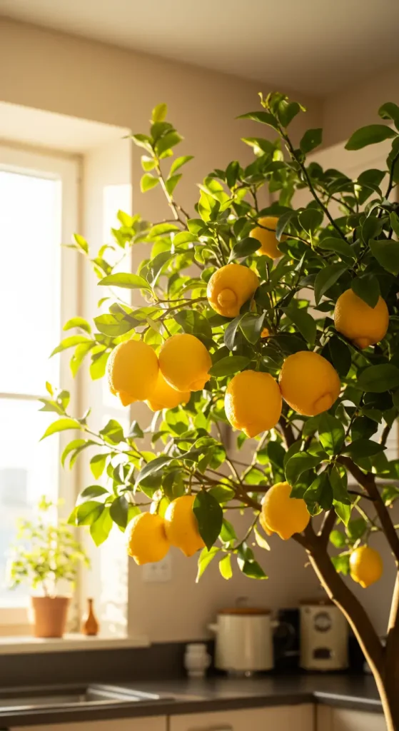 12 Best Indoor Trees for Home 10 9. Lemon Tree
