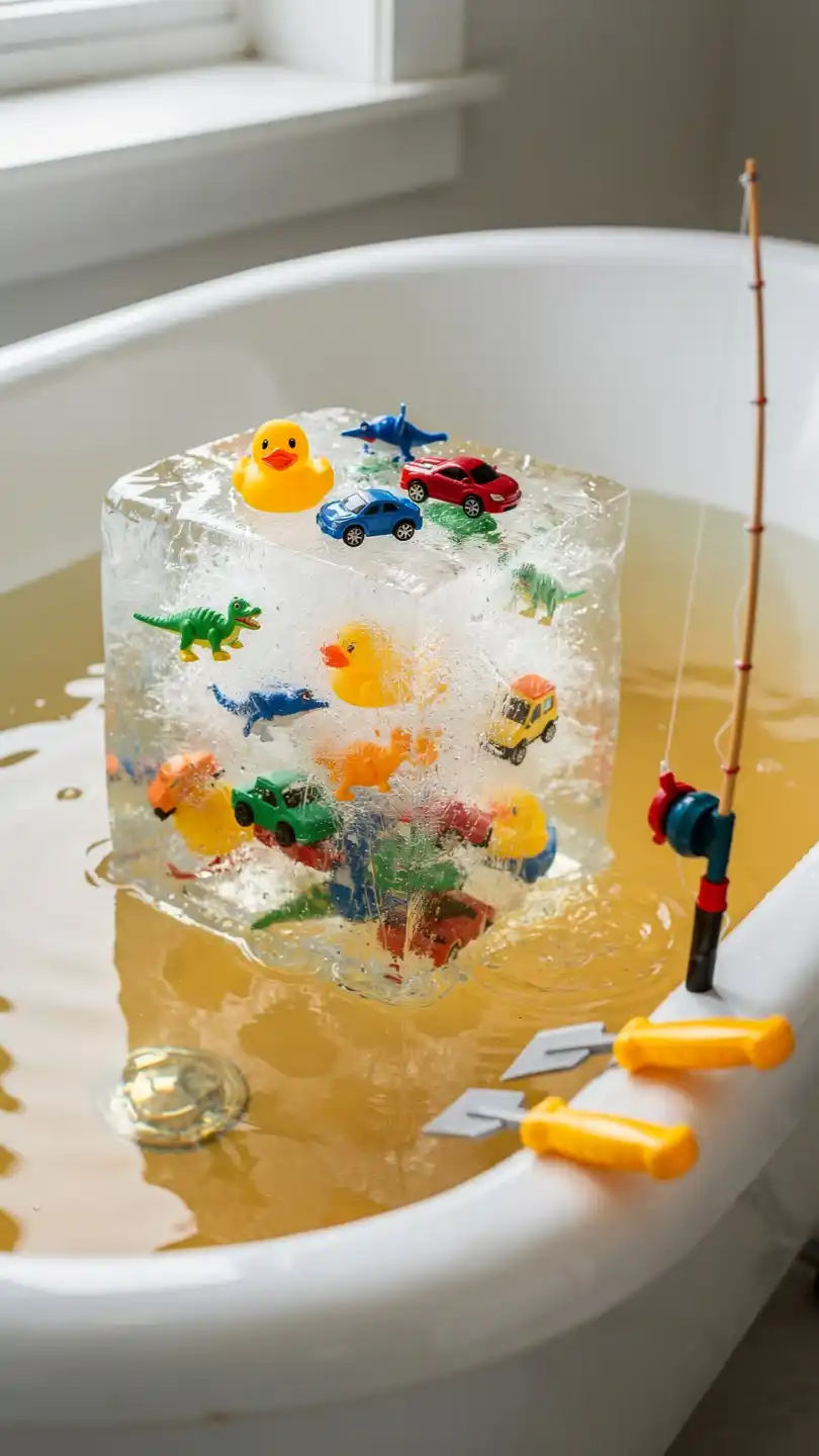 Bathtub Ideas for Kids: 13 Fun and Creative Designs 6 Fun Ice Fishing Bath Idea for Kids
