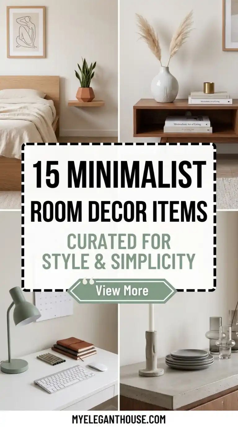Minimalist Room Decor Items: 15 Chic Picks for Calm Spaces 2 15 Minimalist Room Decor Items