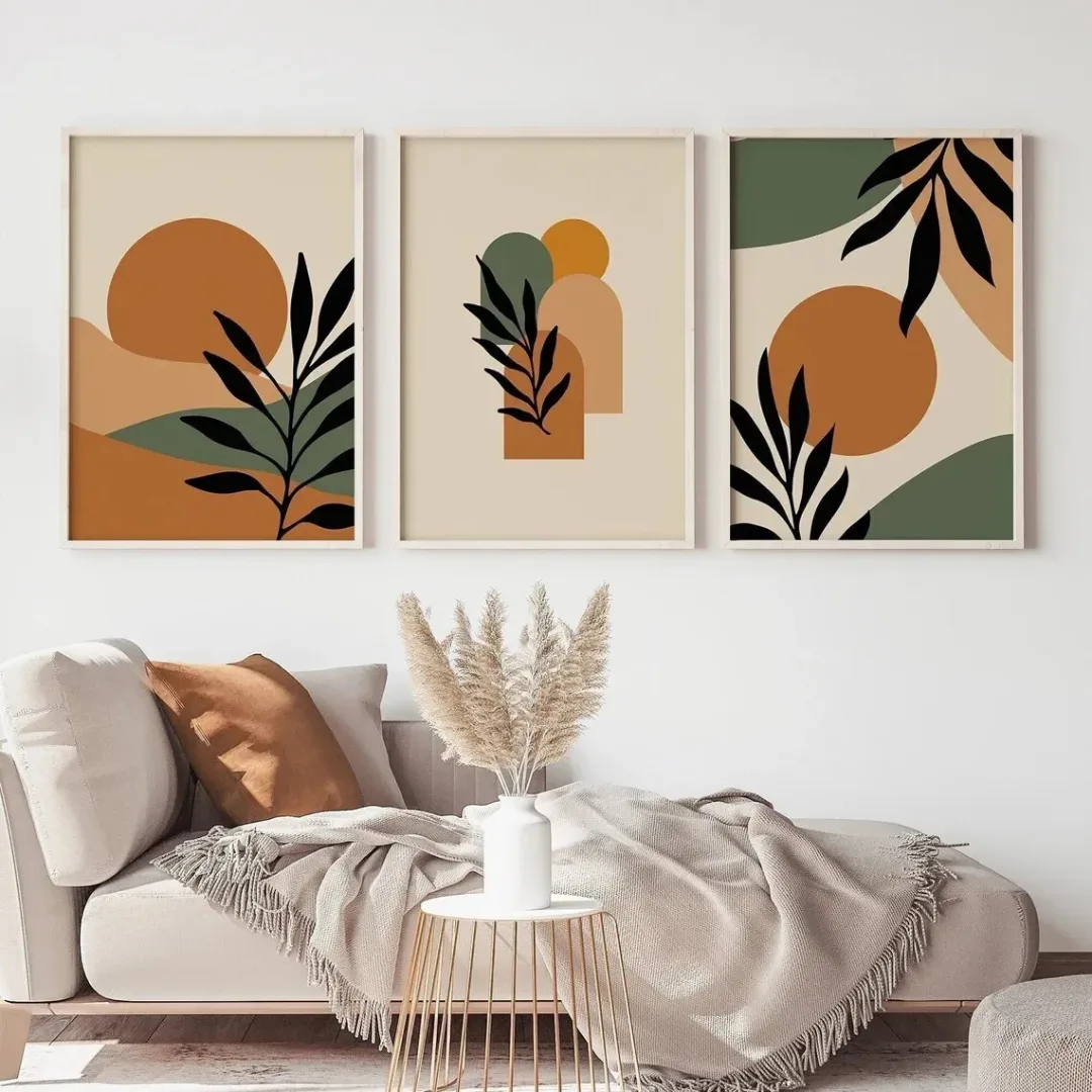 13 Wall Paneling Ideas for Living Room 3 Boho-Inspired Panels