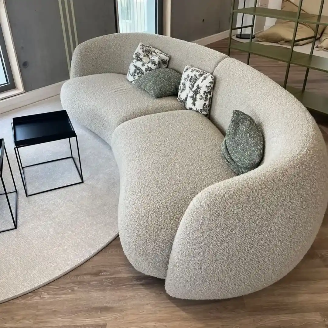 Soft, Simple, and Stunning: Minimalist Textures That Actually Feel Cozy 7 Bouclé Fabric for Soft Cozy Minimalist Comfort