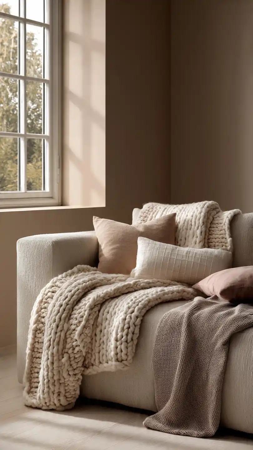 Soft, Simple, and Stunning: Minimalist Textures That Actually Feel Cozy 12 Cotton and Wool Layers for Everyday Cozy Living