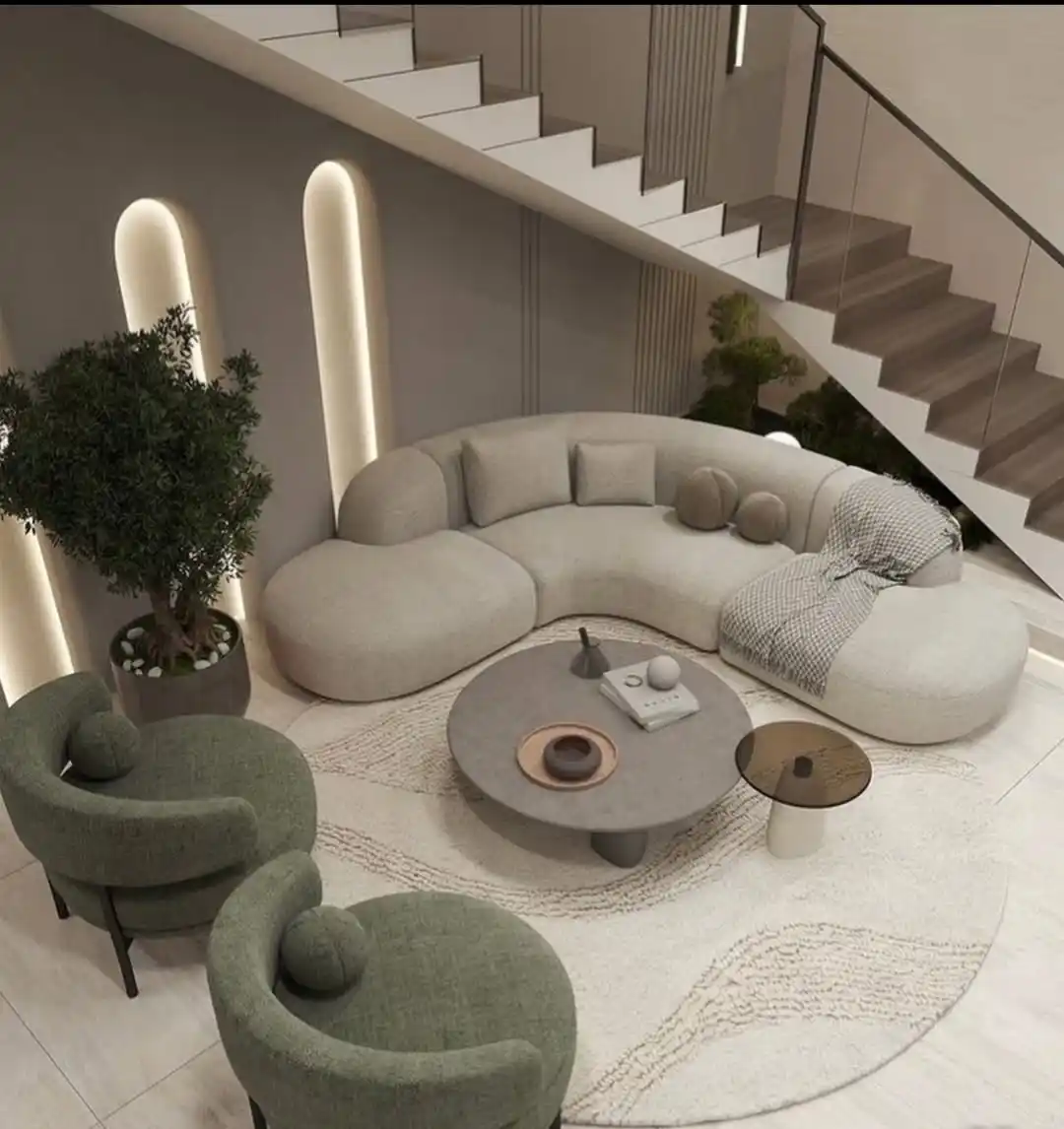 14 Trends in Room Decor Minimalist Homes 4 Curved Furniture Shapes Are Softening Minimalist Interiors