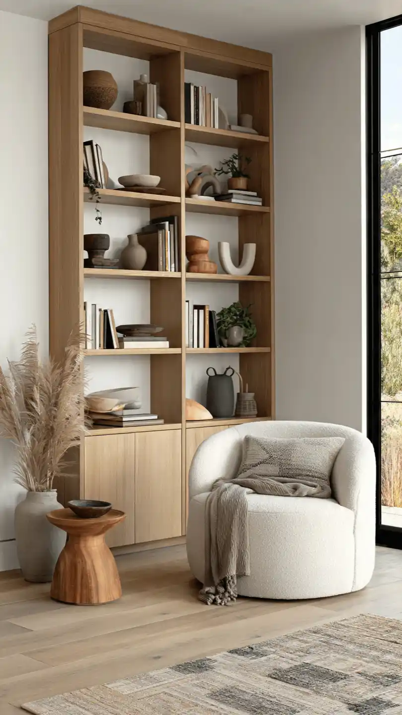 14 Trends in Room Decor Minimalist Homes 10 Open Shelving Is Becoming More Intentional and Organized