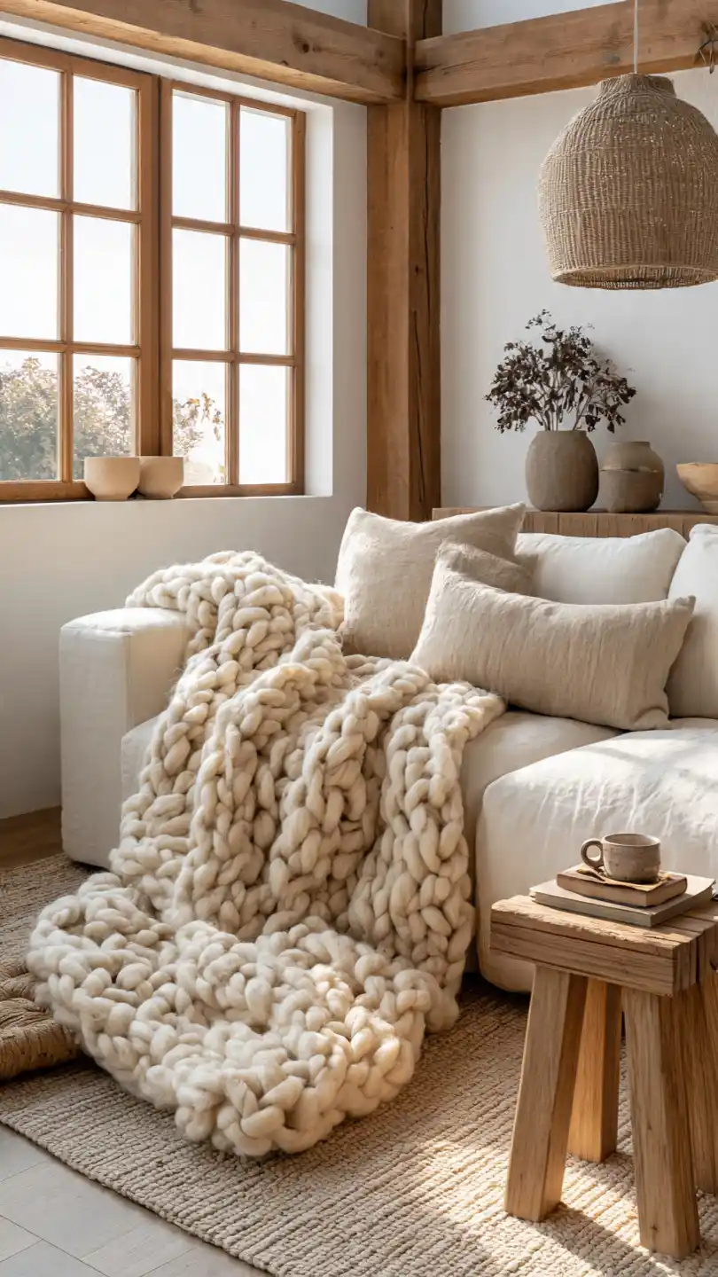 Minimalist Cozy Aesthetic: 12 Ideas for a Calm Space 10 Use Cozy Fabrics That Encourage Rest and Relaxation