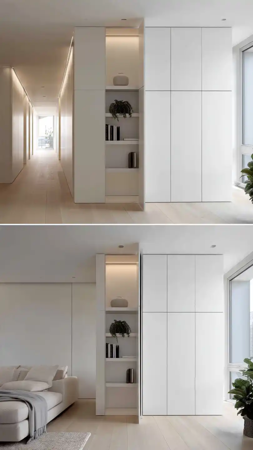 Minimalist Decor Hacks: 11 Simple Ways to Style Your Home 7 Use Hidden Storage to Reduce Visual Clutter