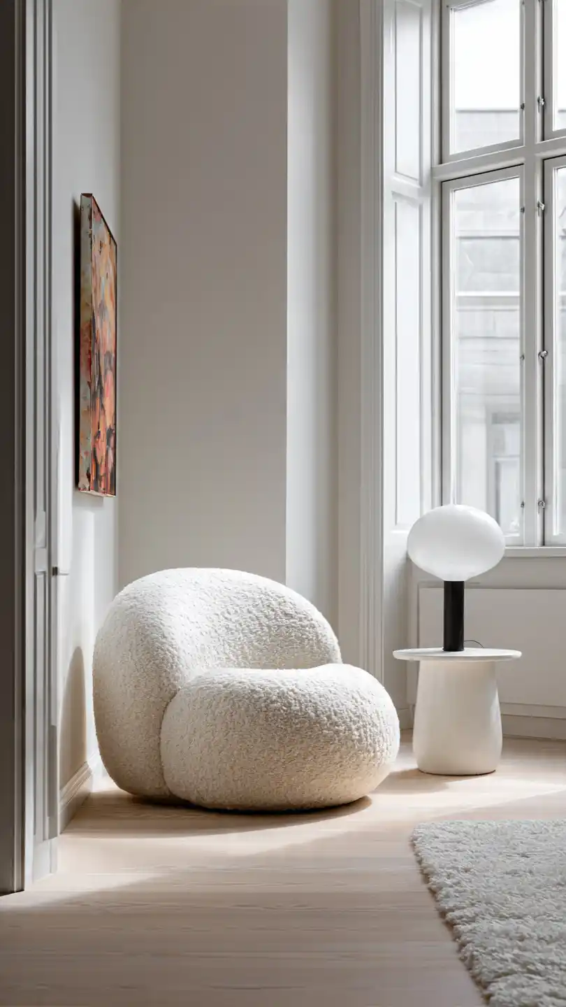 14 Essentials for Your First Minimalist Room 7 Use One Statement Piece to Add Personality