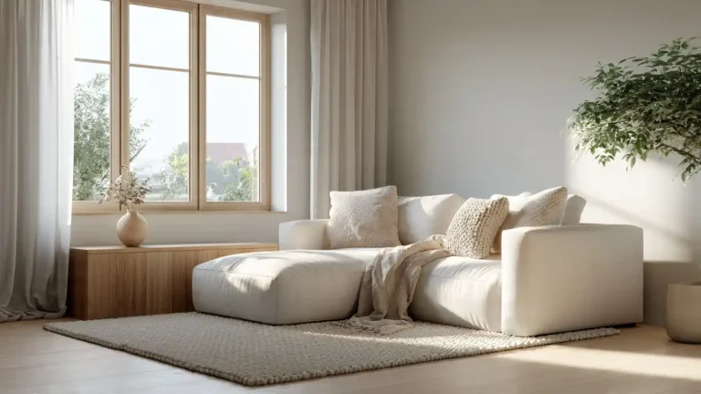 Ways to Warm Up a Cozy Minimalist Living Room