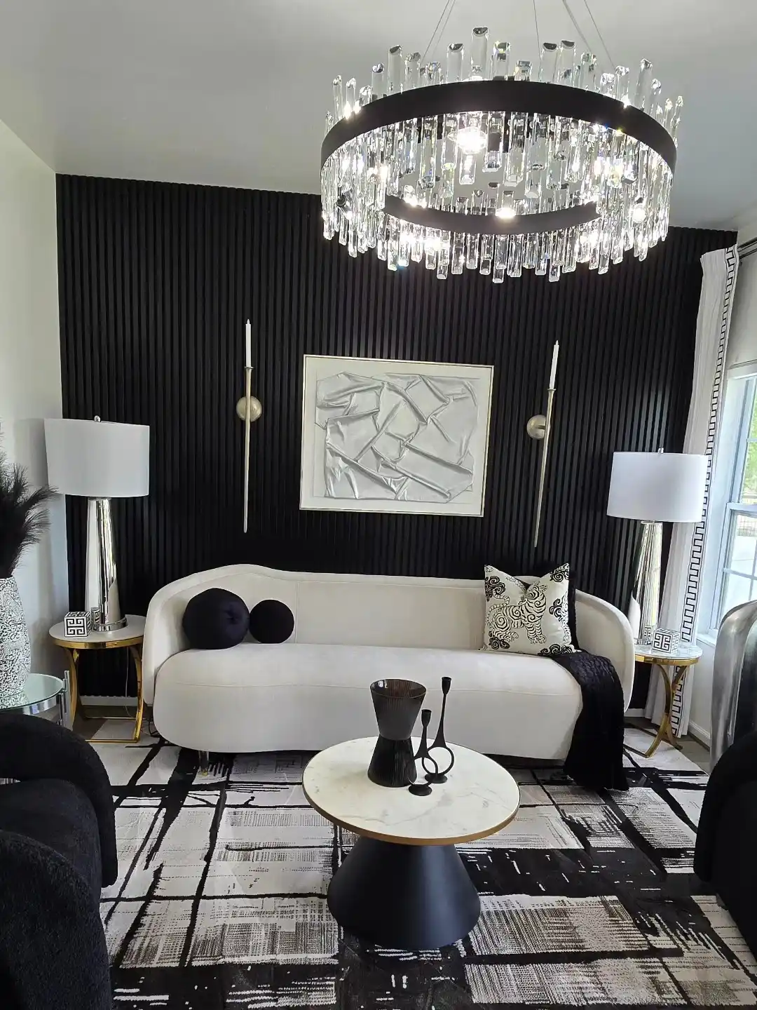 13 Minimalist Living Room Ideas for Men That Look Sharp Without Trying Too Hard 10 Black and White Living Room